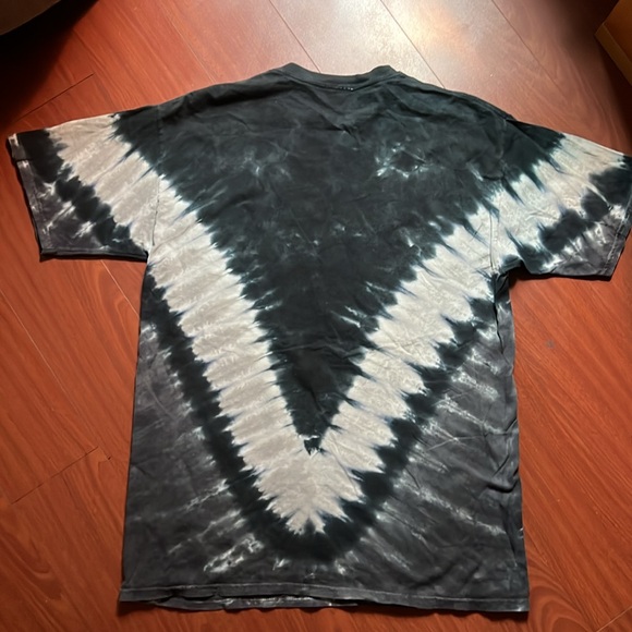 Lynard Skynyrd Men’s Large navy blue black and Gray Graphic T-Shirt tie dye - Picture 2 of 9